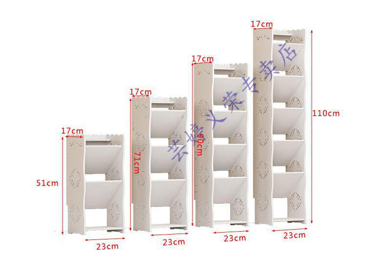 门口超窄鞋柜17cm简易多层门口鞋架家用经济型小鞋柜窄鞋架收纳架省