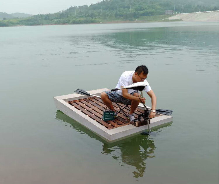 钓鱼船钓鱼浮台泡沫船泡沫浮船鱼塘蟹塘龙虾塘割草船泡沫钓鱼船养殖