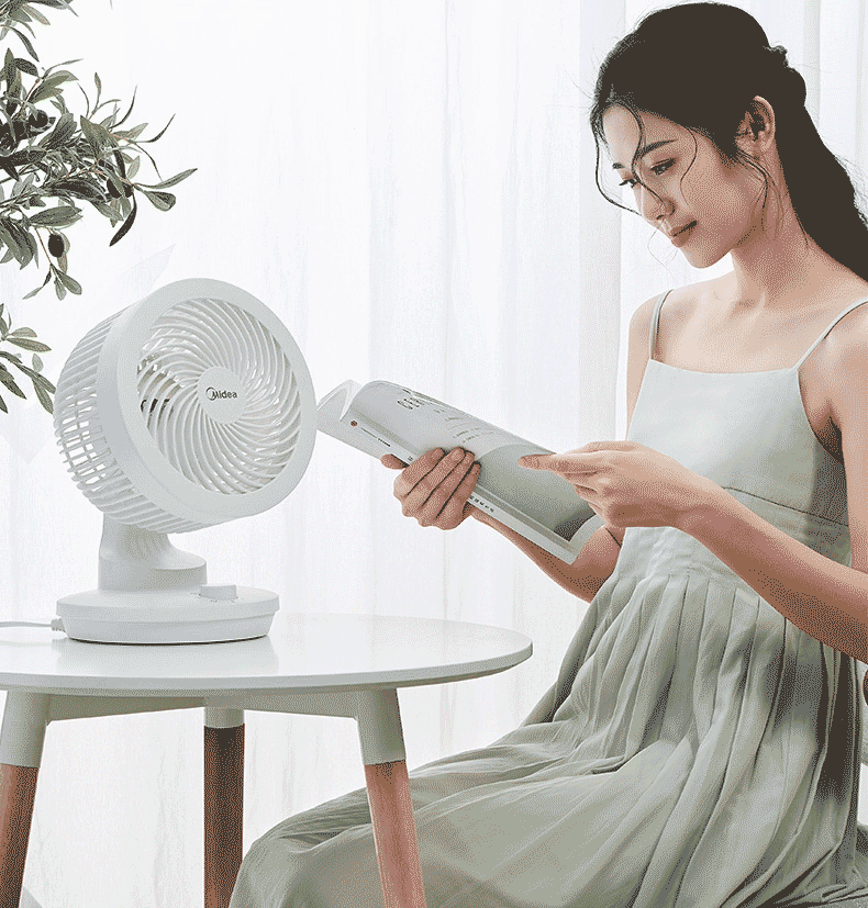 美的(midea) 新品空气循环扇/电风扇/台扇/涡轮扇家用 台式静音摇头