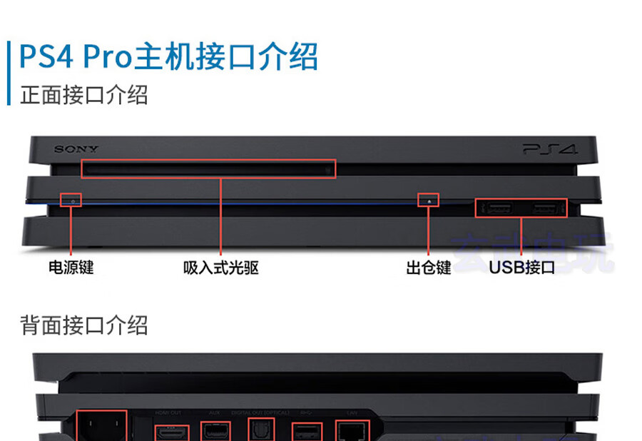 水木风ps5ps4pro电源线索尼原装国标数据线厚机slim主机ps3电源线ps4