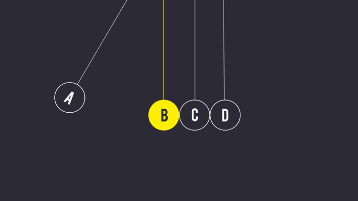 创意摆球撞球永动仪办公桌装饰品小摆件混沌摆球生日毕业礼物实木底座