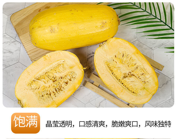 精选直发崇明金丝瓜金丝搅瓜黄金瓜4种规格多选营养晚餐新鲜蔬菜45斤