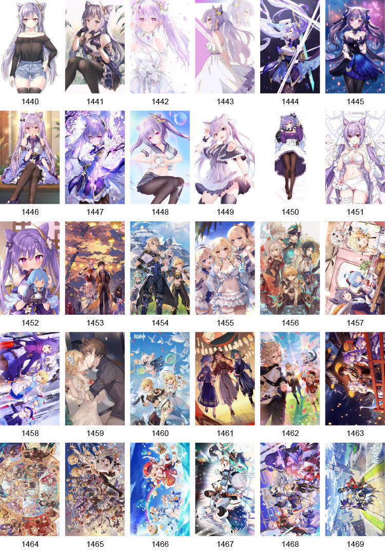 原神卡贴定制八重子珊瑚宫心海甘雨周边公交卡饭卡贴水晶磨砂定做自选