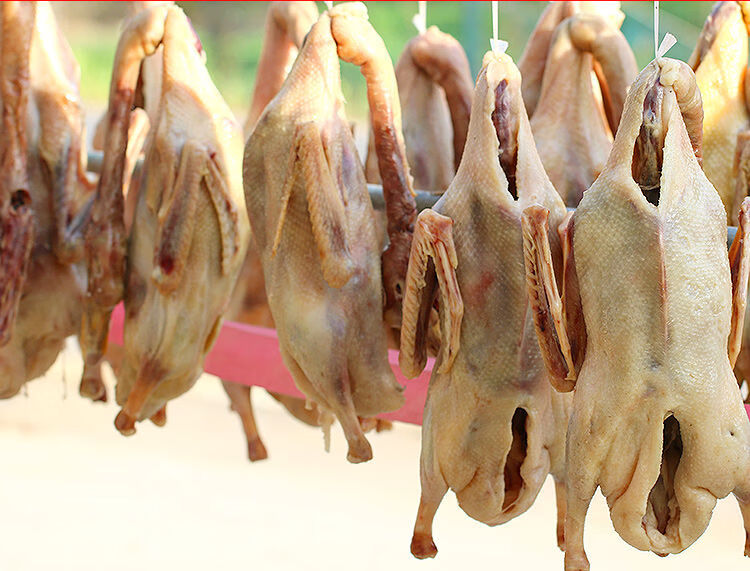 正宗溧阳特产咸鹅周城农村散养食草鹅风干咸鹅腌鹅腊鹅整只39斤正宗