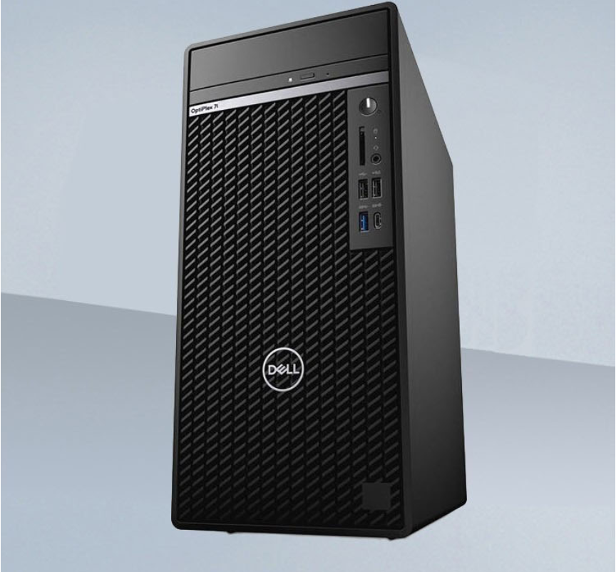 戴尔(dell)optiplex 7080mt 7090mt十代八核商用办公台式机电脑 主机