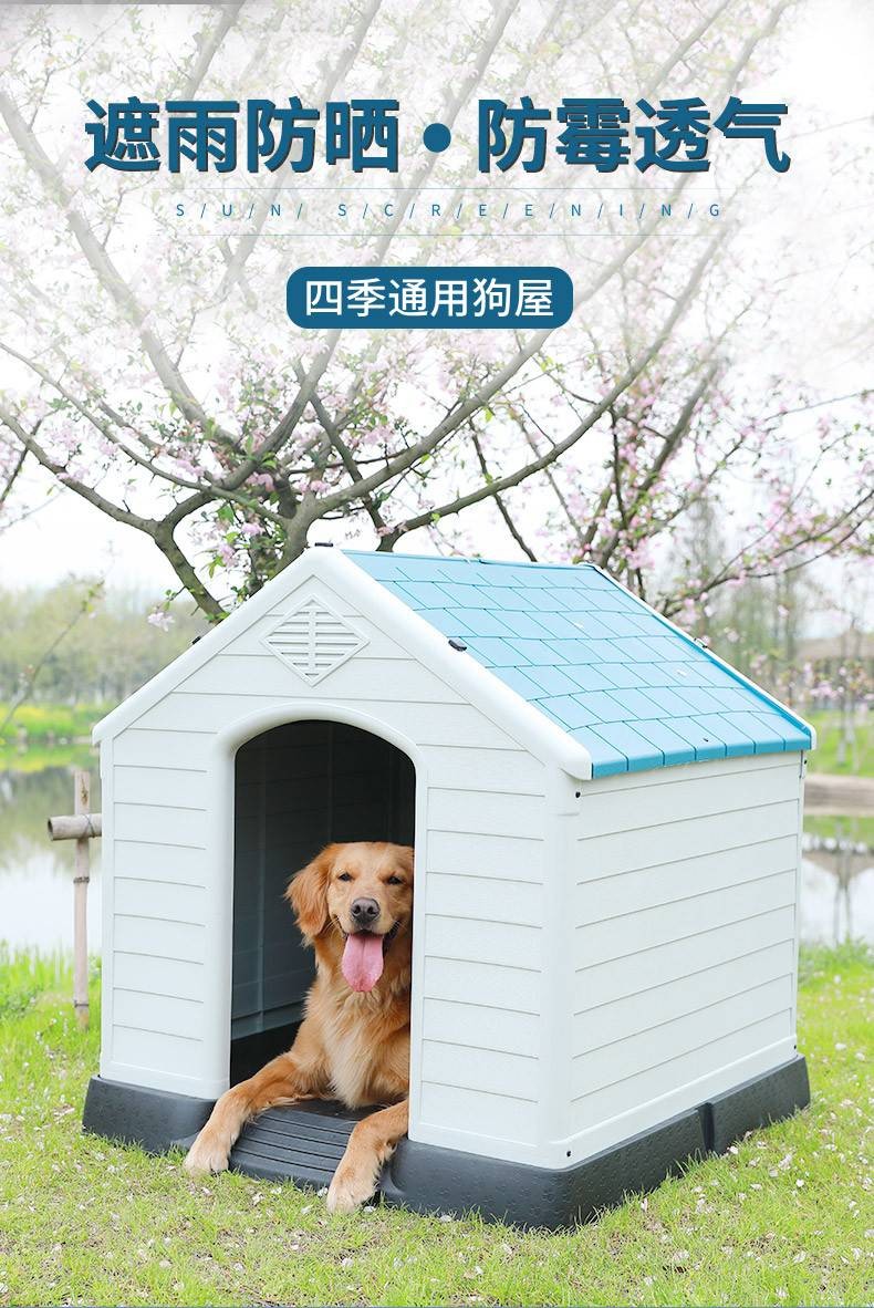 边牧狗房子狗屋室外防雨室内狗窝中型大型犬秋季防水夏天别墅木屋户外