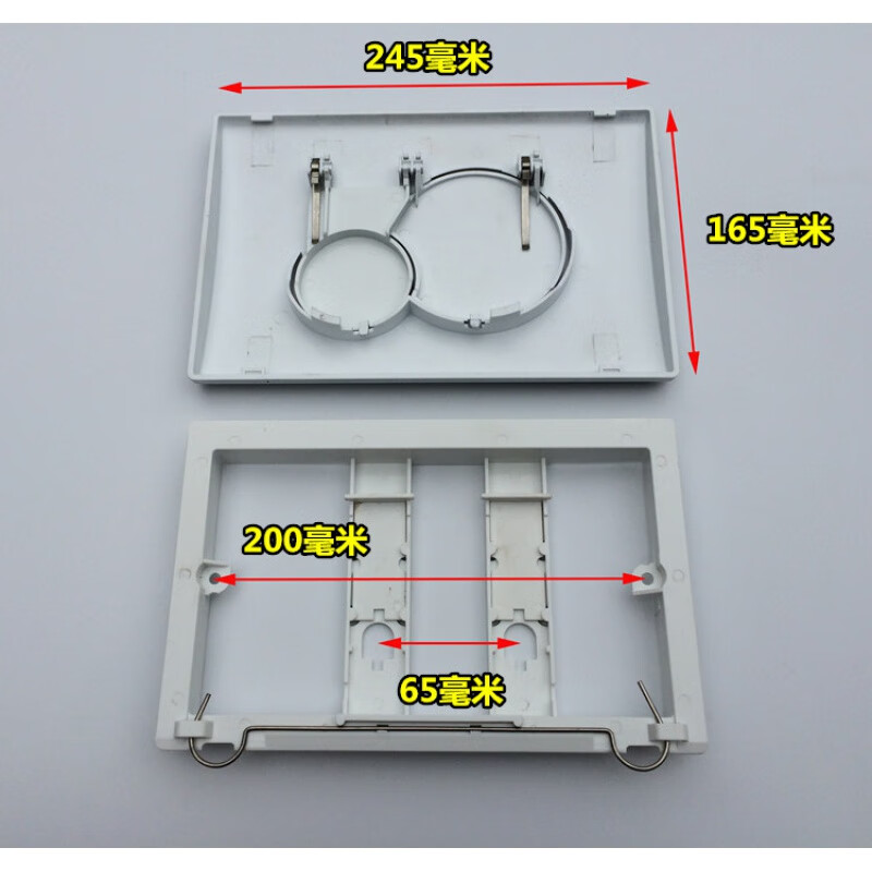 适用于入墙式水箱面板暗装式蹲便器马桶隐藏式嵌入式冲水箱配件按键