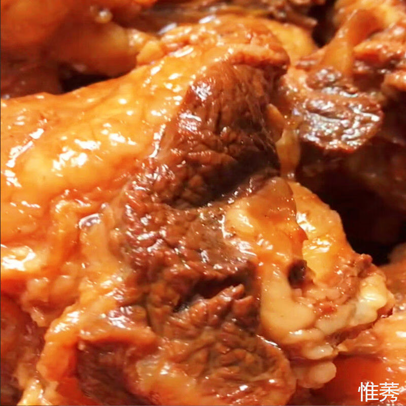 网红款3斤装牛窝骨熟食牛骨头牛筋零食口味五香牛肉香辣 3斤五香牛窝