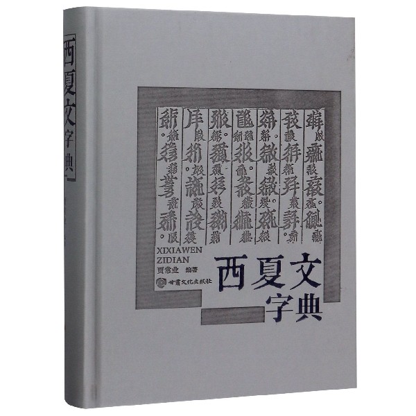 西夏文字典贾常业甘肃文化出版社西夏文教程西夏史西夏王国的形成中国