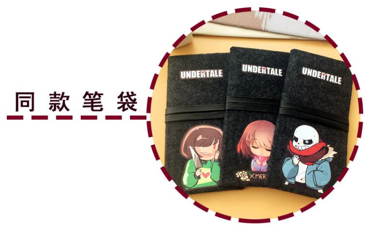 传说之下undertalesansfriskchara周边创意本子文具手账笔记本爱心深