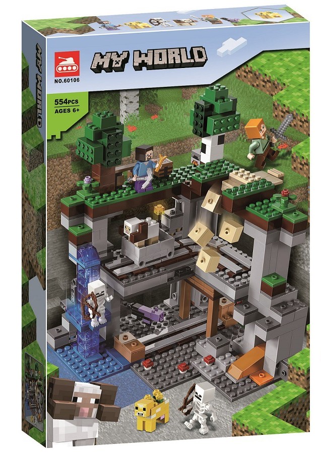乐高lego乐2021新品我的世界21168诡异森林拼装积木玩具乐翼60105