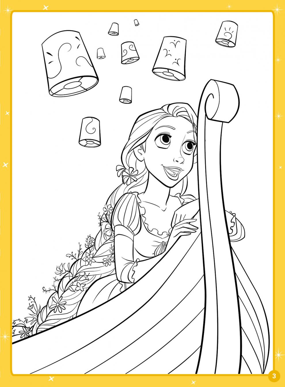 迪士尼公主钻石贴涂色书 儿童图画书迪士尼公主画画本2-3-4-6岁宝宝