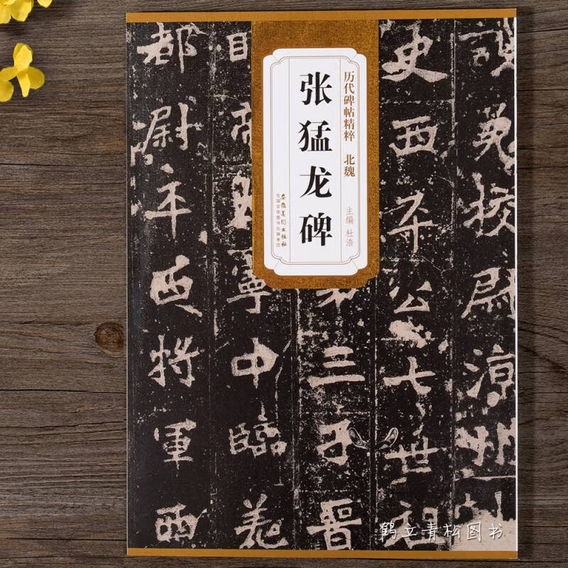 北魏张猛龙碑历代碑帖精粹简体旁注魏碑碑帖楷书毛笔字帖杜浩张猛龙碑