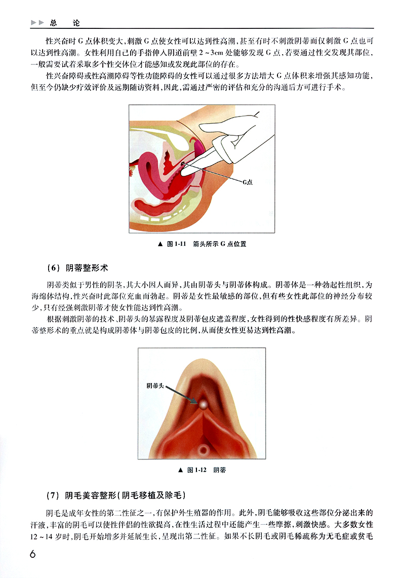 器整形美容女性生殖器整形学女性私密整形书3本套装女性私密手术学