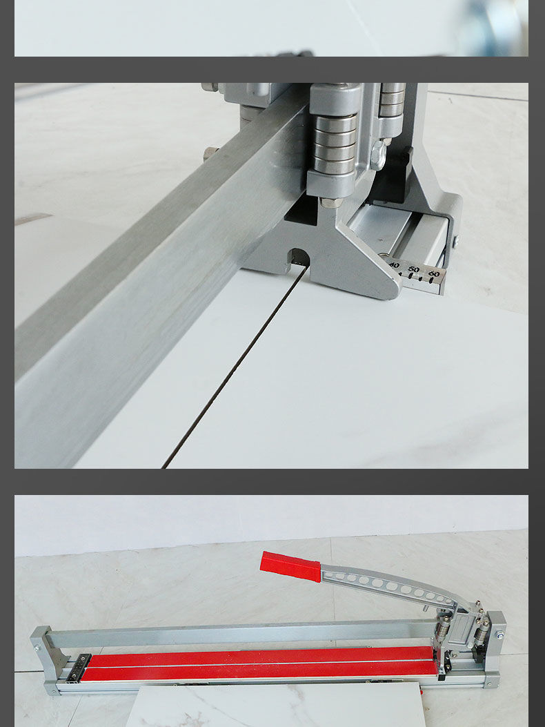 瓷砖推刀手动地砖切割机6008001000瓦工拉刀工具神器高精度激光工业款