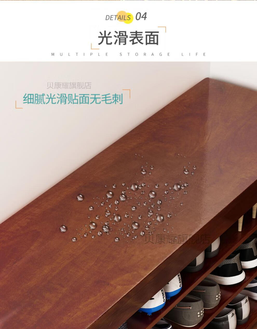 鞋柜家用门口实木室内好看收纳省空间多层经济型简易