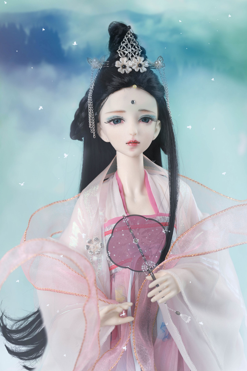 古风服饰bjd古装娃娃龙女sd换装古代仙子改妆玩具儿童女孩礼物洋娃娃