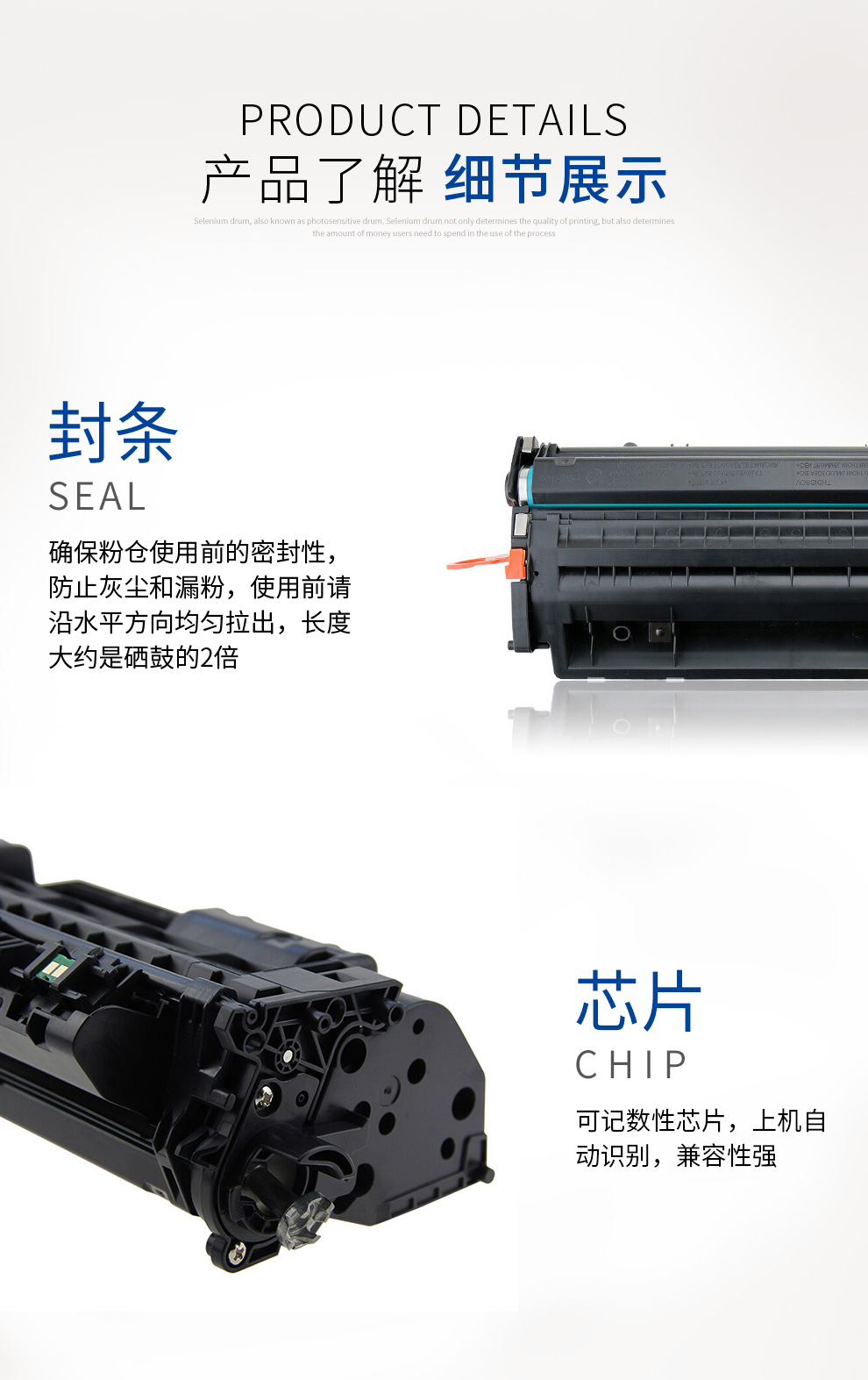 p2055d硒鼓适用惠普hplaserjetp2055d打印机碳粉盒p2055dn墨盒p2055