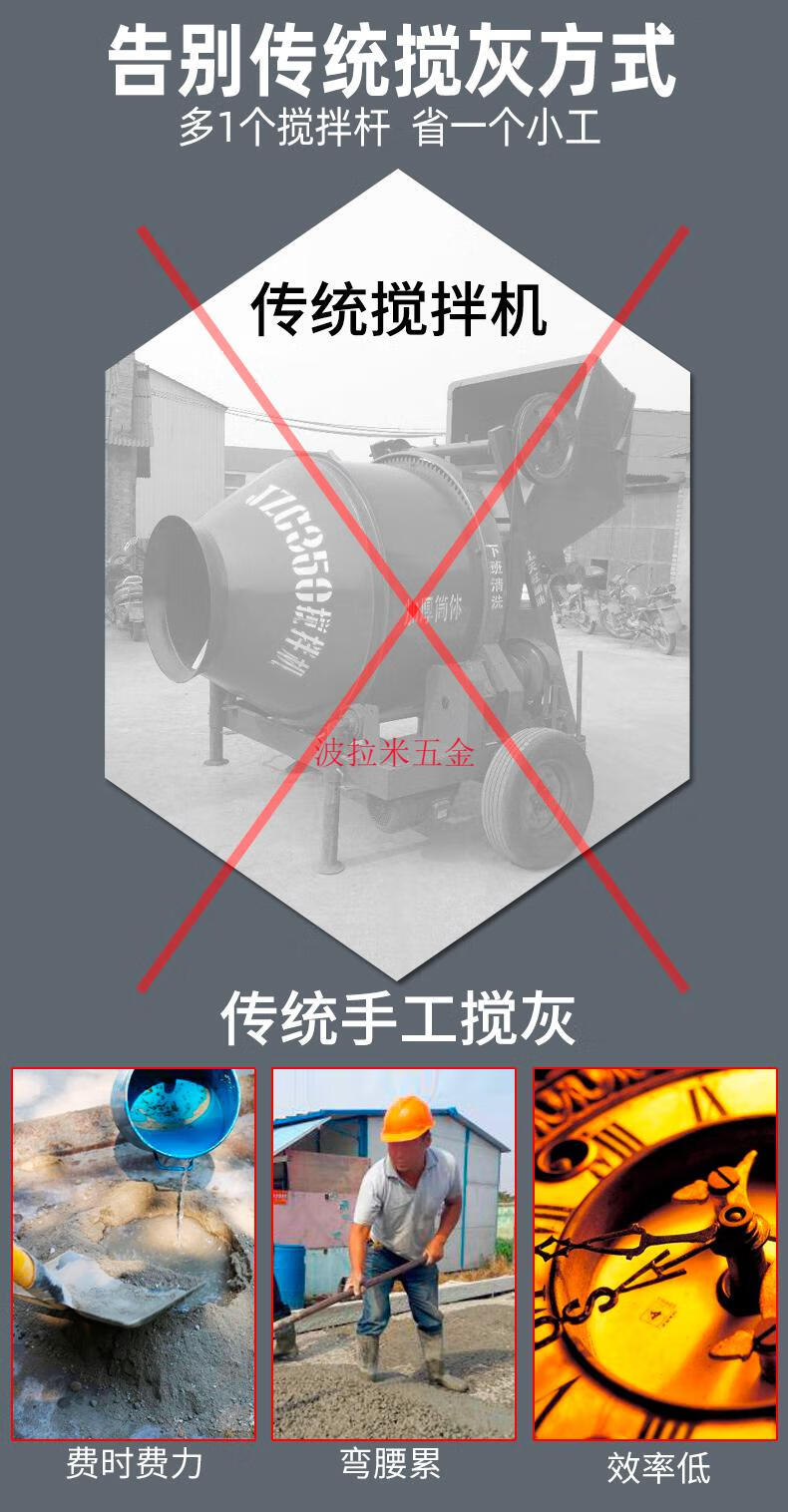 定制搅拌杆螺旋搅灰器拌灰神器搅灰杆水泥沙贴瓷砖搅拌机混凝土砂瓦工