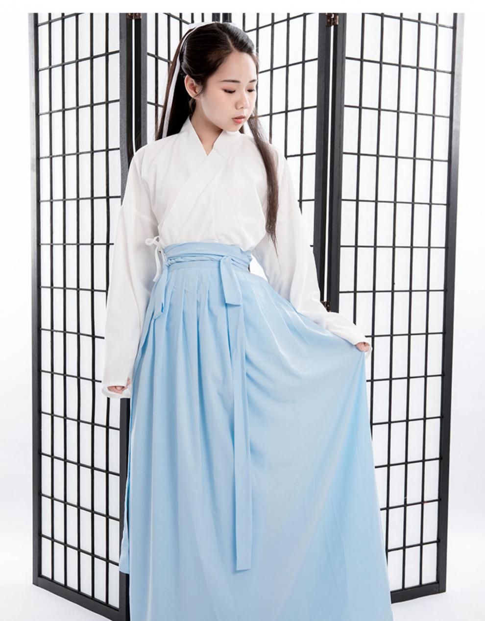 【唐装汉服】魔都霓裳汉服男女传统防走光内衬裙裤里内搭吊带交领中衣