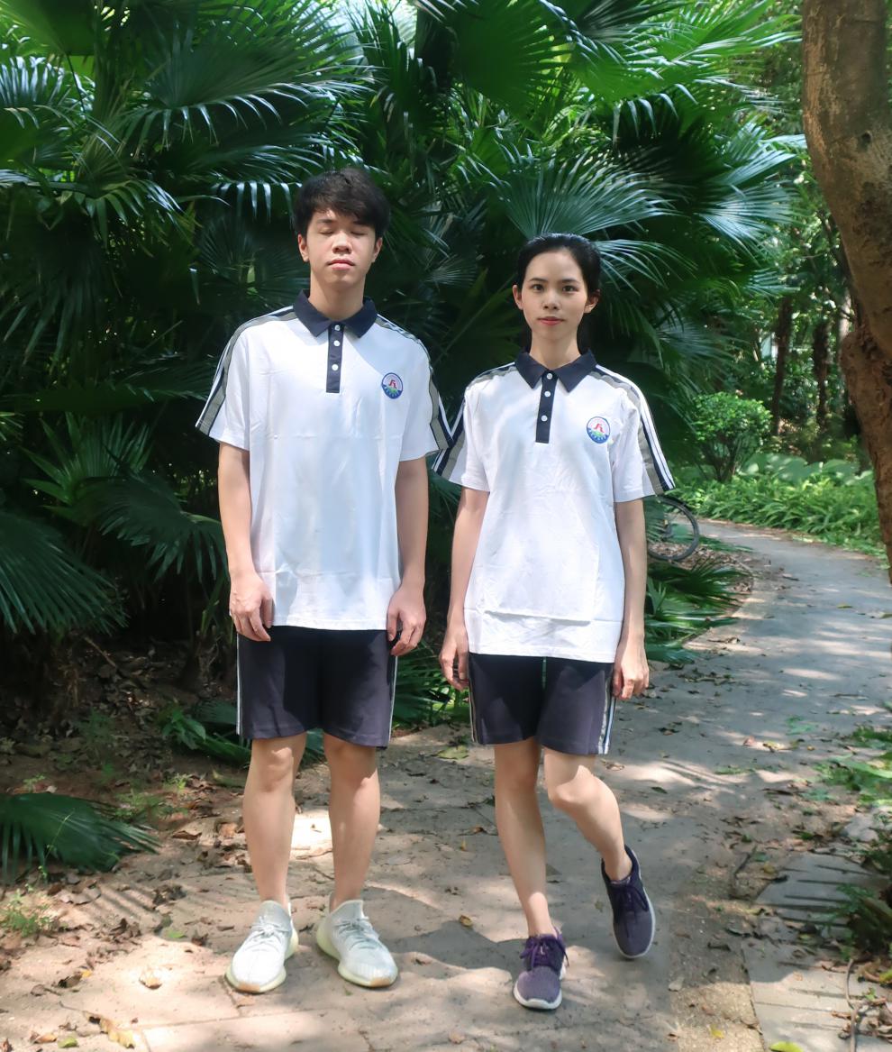 东莞实验中学校服东莞中学高中全市统一校服.莞菁.