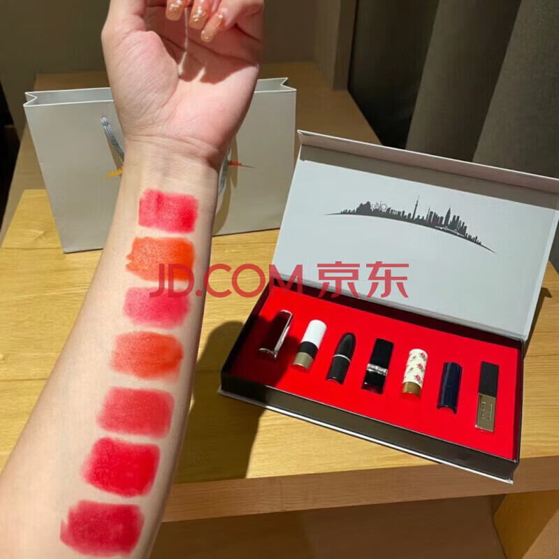 YZS七小福口红小样试用礼盒装节日送老婆女友闺蜜精美套装情人节礼物 七小福