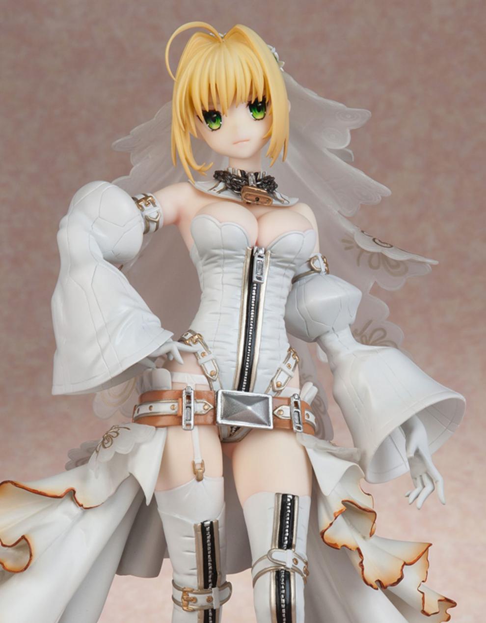 fatesaber 花嫁,fatesaber 1080 【代理版现货】flare fate fgo saber 尼禄 花嫁 婚纱