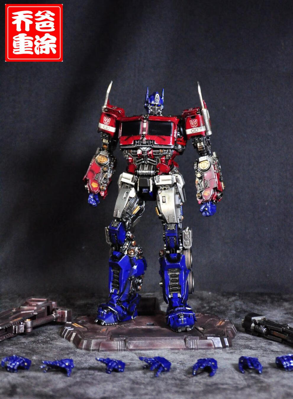 3a threezero 擎天柱外传 电影6 dlx 合金