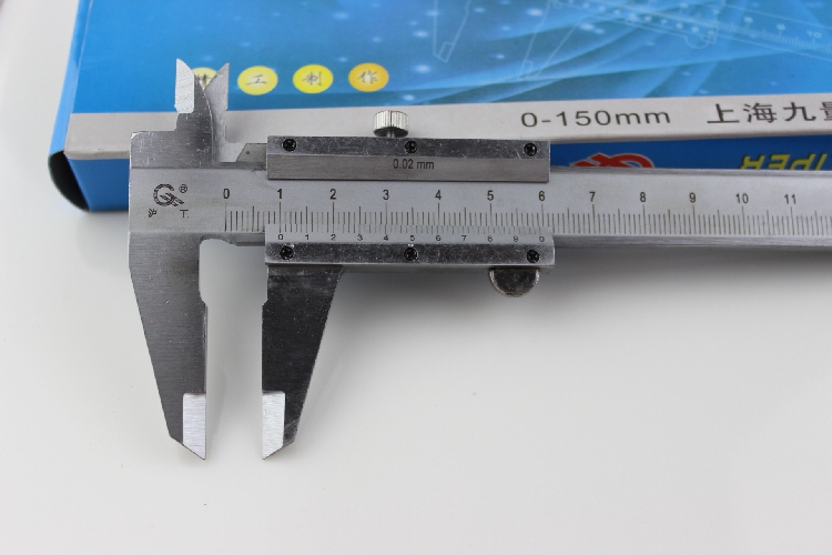 上海沪工游标卡尺 不锈钢四用卡尺带表卡尺0-150-200-300mm现货 0-200