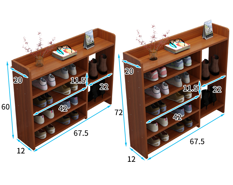 入门鞋柜长60cm宽24cm鞋柜家用门口大容量室内简约经济型省空间入门
