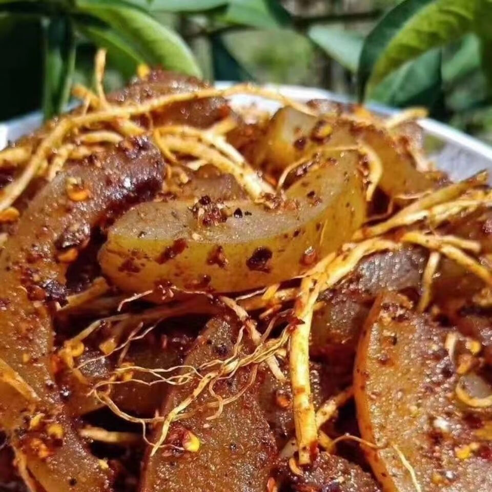 云南西盟自制变态辣怪味菜根佤味麻辣酸辣下饭菜木姜子苤菜根中辣600