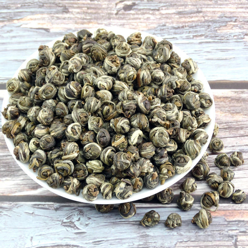 天赐盛茗茶叶 2021年茉莉花茶茉莉龙珠绣球茶叶福州茉莉花浓香型大