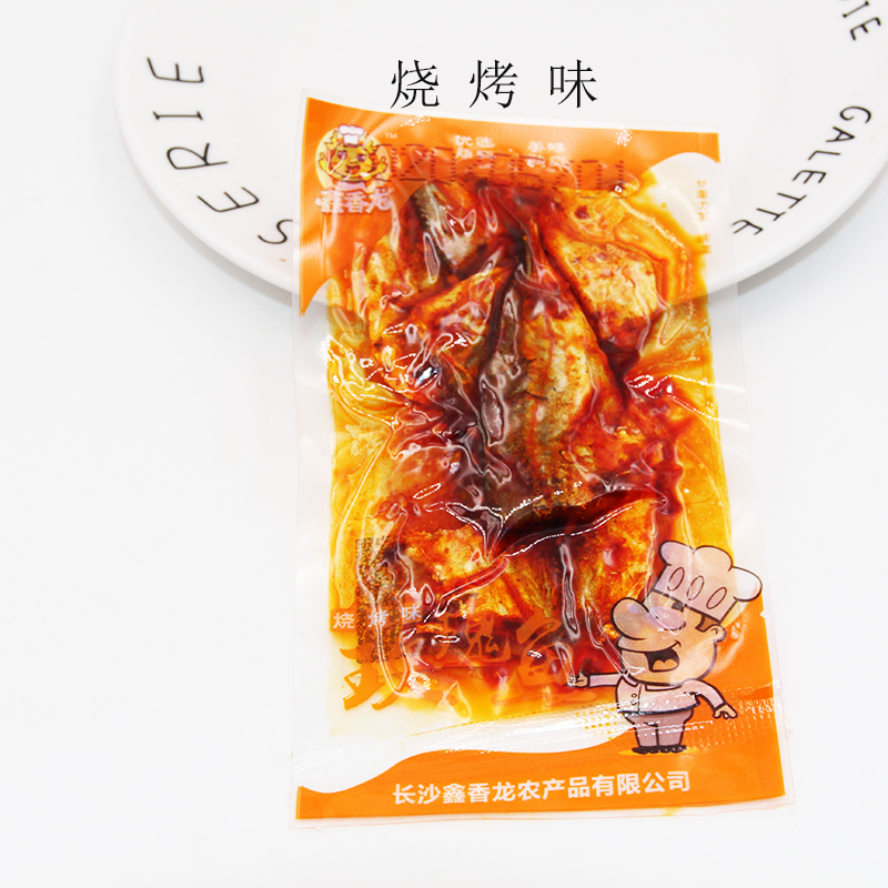 绝辣味玫瑰鱼零食小鱼干油炸鱼片散称零食1斤约24袋糖醋味500克