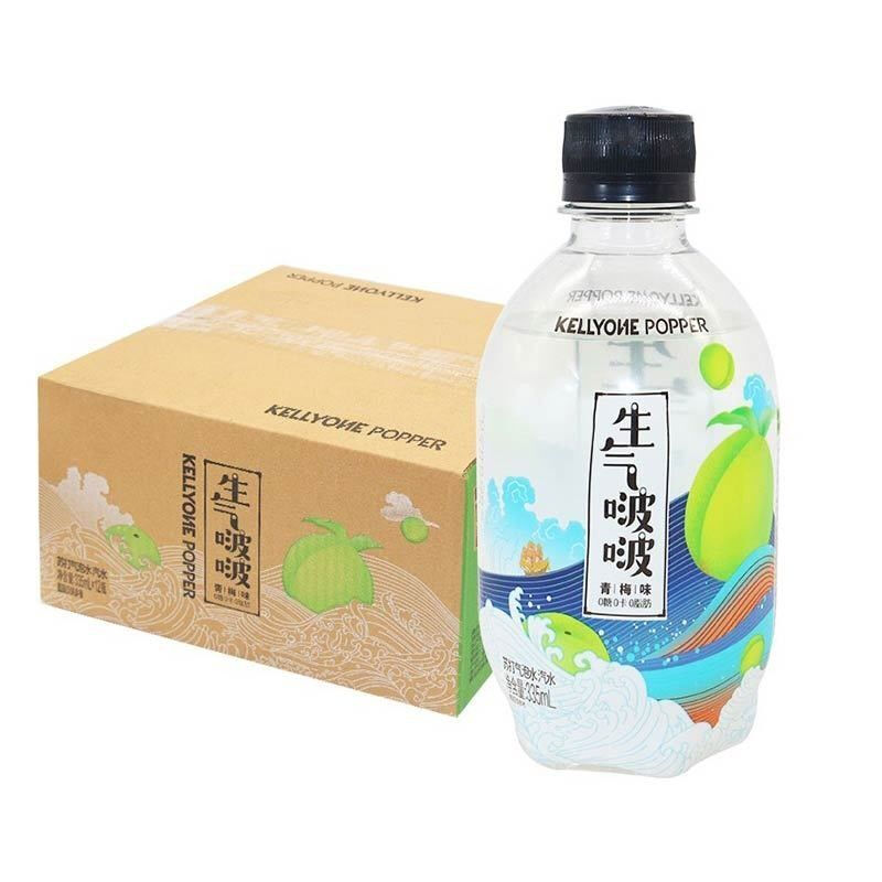 生气啵啵苏打水 335ml 网红饮品kellyone生气啵啵苏打