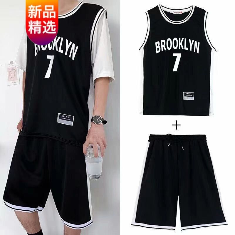 【高品质夏季篮球服运动套装男】篮球运动服装男士休闲套装球衣帅气