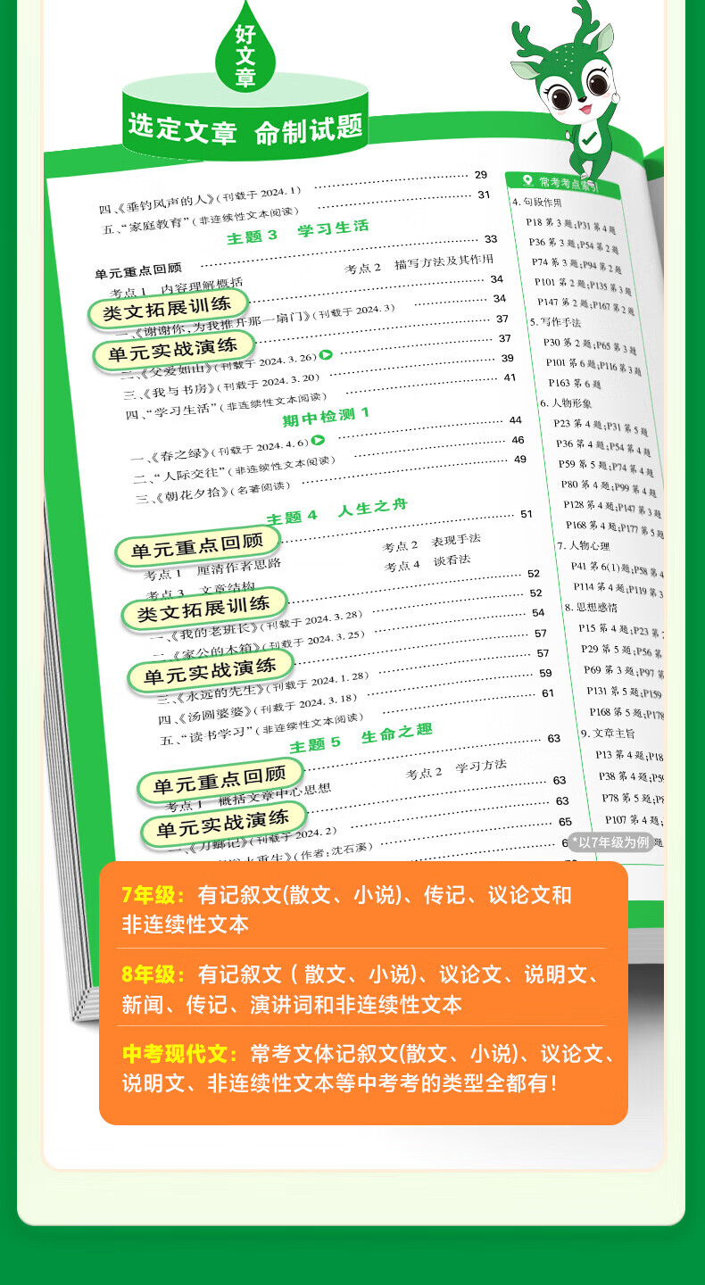 万唯七年级上下册2025初一语文现代阅读理解中考完形填空英语上下册文课外文言文阅读技能训练英语完形填空与阅读理解满分作文初中7年级上下册万维中考万唯中考官方旗舰店自营 英语完形填空阅读理解基础版 2025版详情图片10