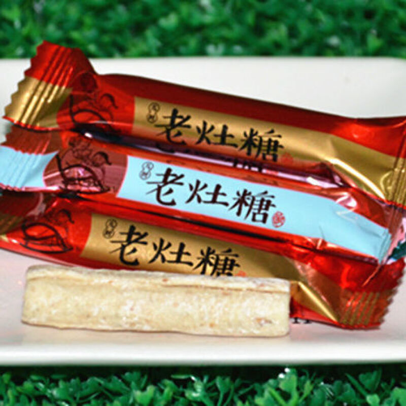 北京关东糖灶糖老灶糖老式芝麻杆麦芽糖饴糖芝麻棍关东糖怀旧零食 三