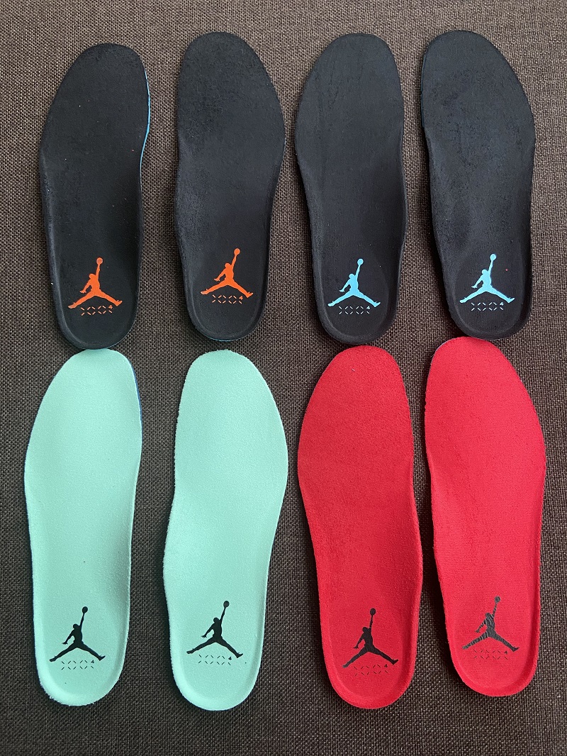 适配耐克aj3aj34篮球鞋垫吸汗透气缓震运动鞋垫aj34红色39