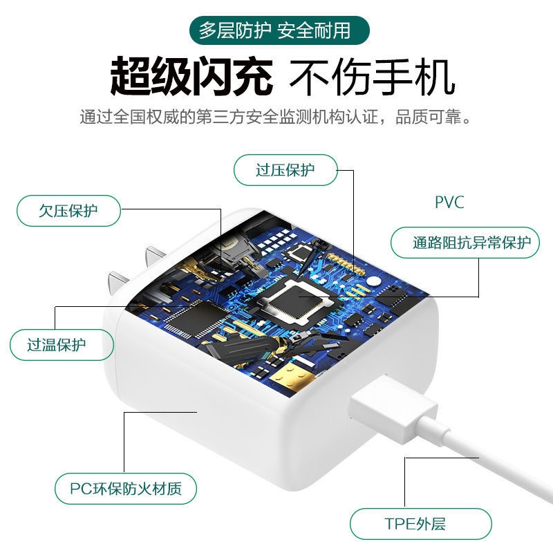 opporeno5充电器65w闪充reno5pro快充插头65a手机数据线reno4pr65w超