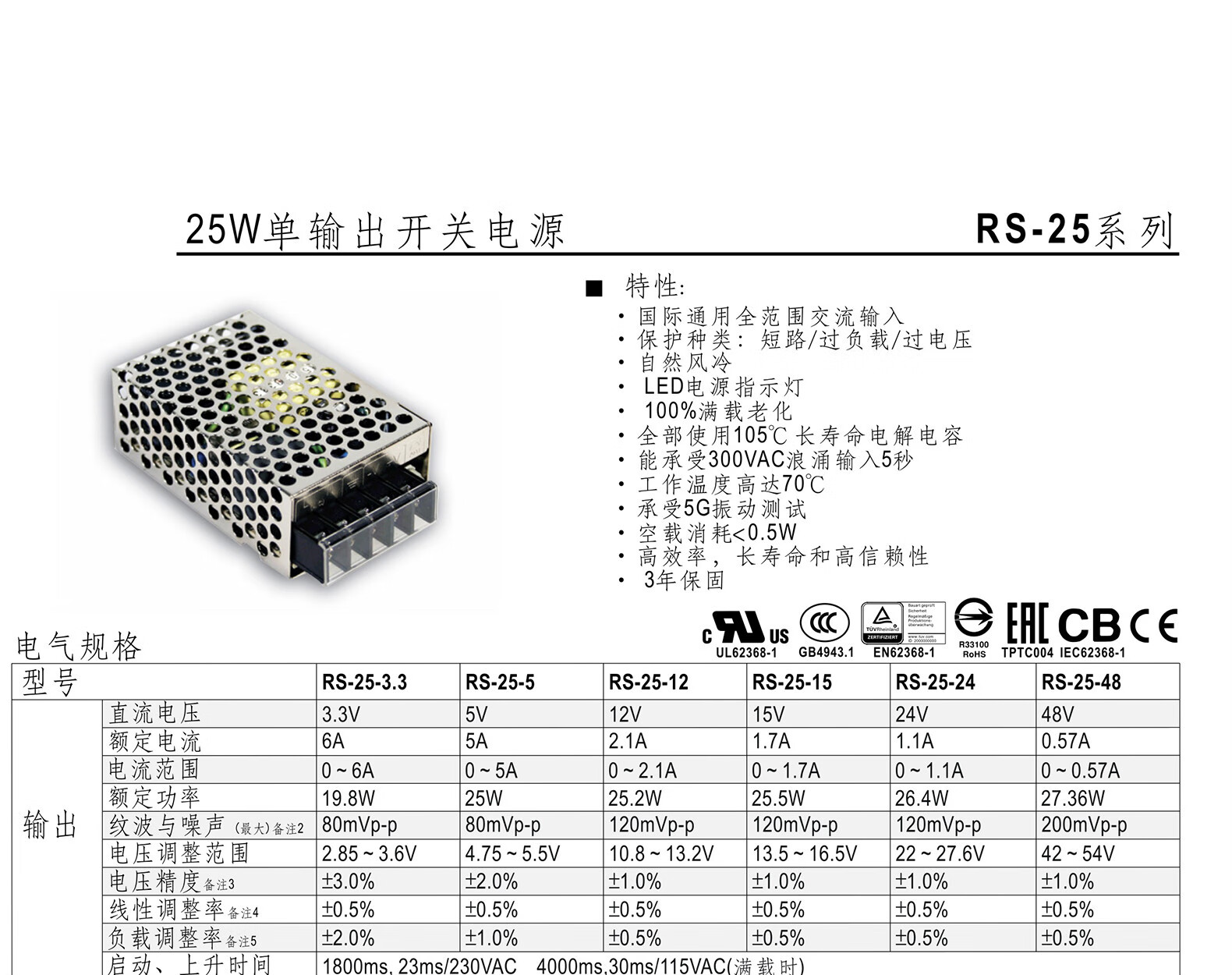 lrs开关电源220转24v明纬12v直流5v50100150200s变压器3