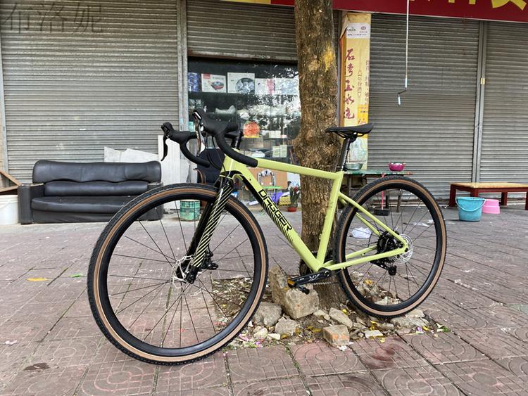 gravel砾石公路车dagger碎石桶轴公路自行车gravel碟刹轻铝合金旅行