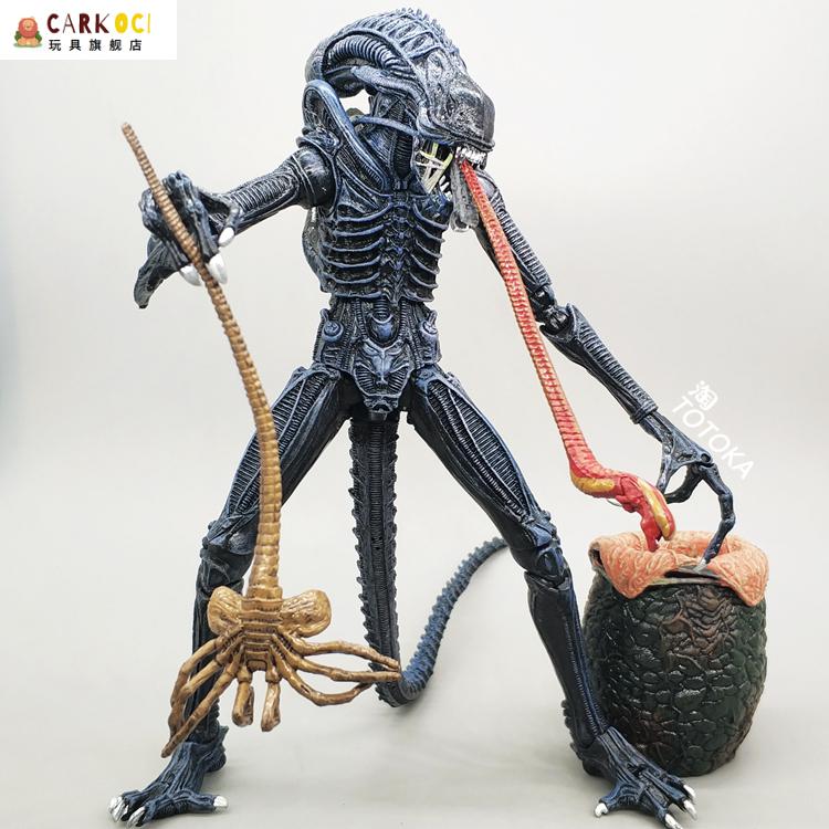品牌直销铁血战士手办7寸neca异形狗大战契约模型alien可动人偶玩具