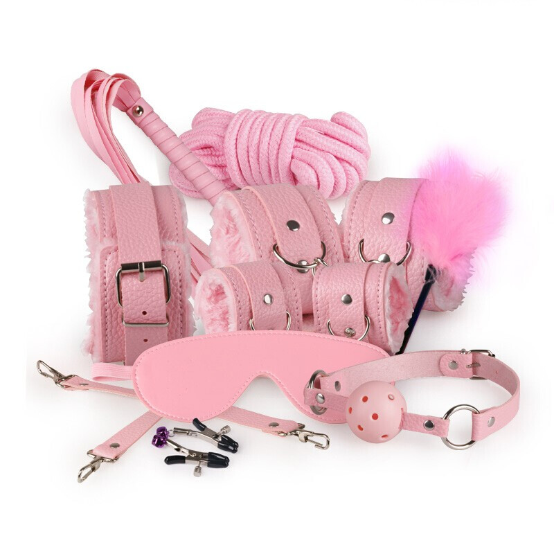 分腿器乳夹皮鞭道具手铐sm情趣眼罩夫妻爱爱姿势性辅助工具调教性玩具
