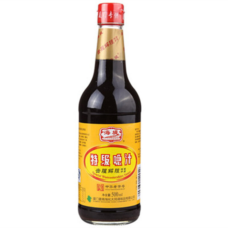 海堤喼汁500ml*3瓶急汁猪排汁调料特色调味提鲜去腥味