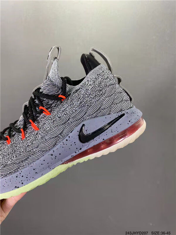 新款lebron15low詹姆斯15代lbj15男子气垫实战篮球鞋ao1755湖人40