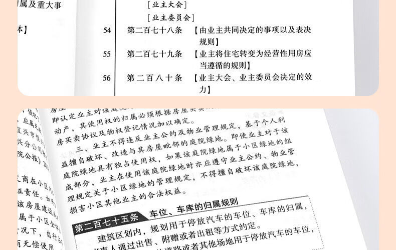 21，物業琯理條例+物權法2023年新版民法典物權編司法解釋案例 民法典物權編：原物權法 含注釋和案例