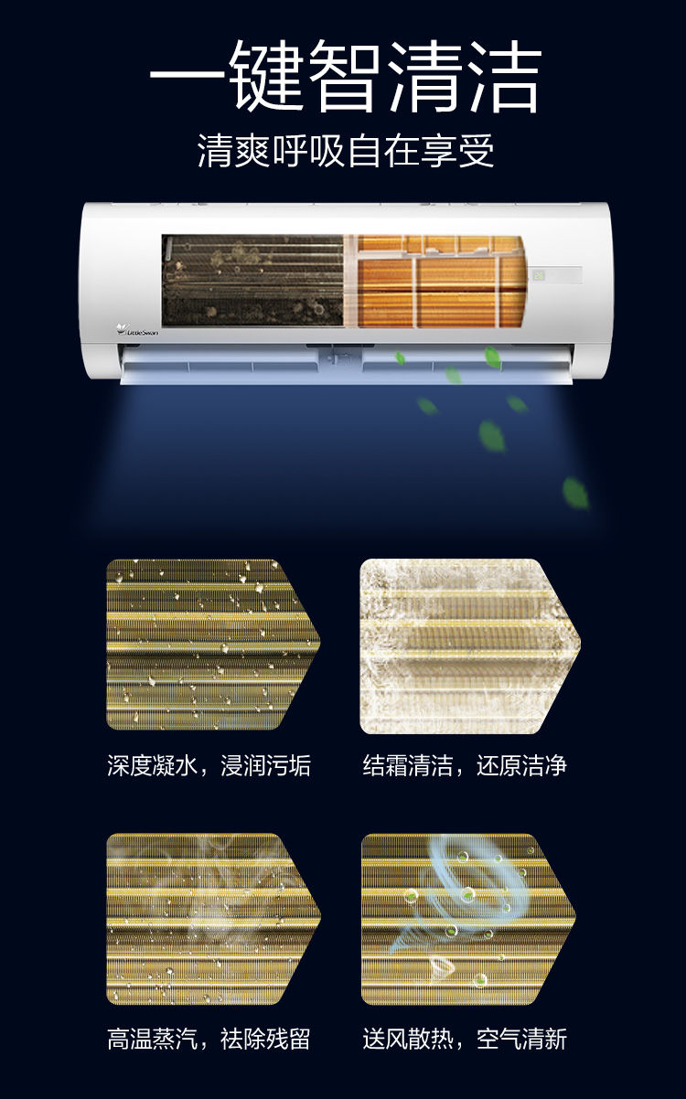 小天鹅(littleswan)空调 家用大1匹1.