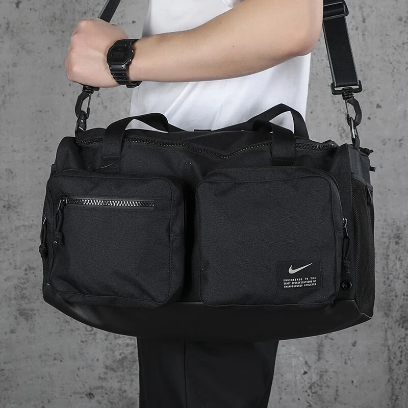 NIKE Nike official ship shop men's bag 2022 summer new sports bag leisure  bag training fitness