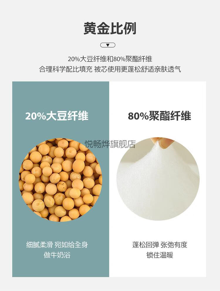 大豆蛋白纤维七孔棉被芯大豆纤维被子被芯全棉七孔被冬被春秋被二合一
