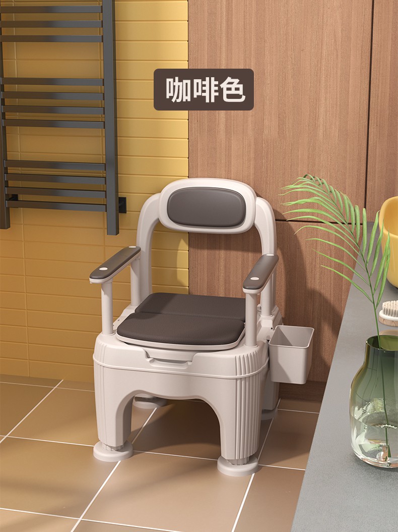 【座椅折叠实用马桶】家用老人坐便器可移动马桶孕妇椅残疾座便折叠